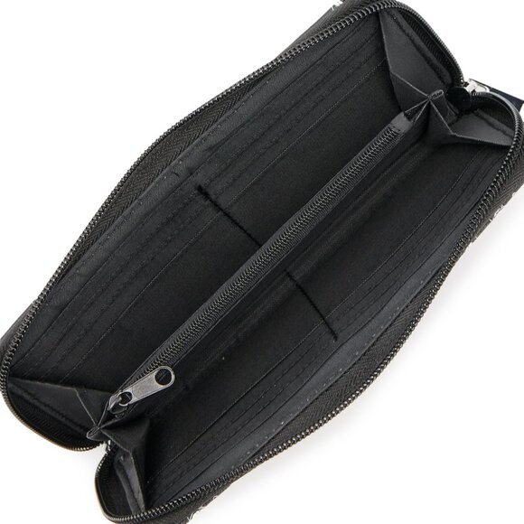 Disney Minnie Mouse and Mickey Mouse Dancing Wallet - Womens Zip Around Wallet - Picture 3 of 6